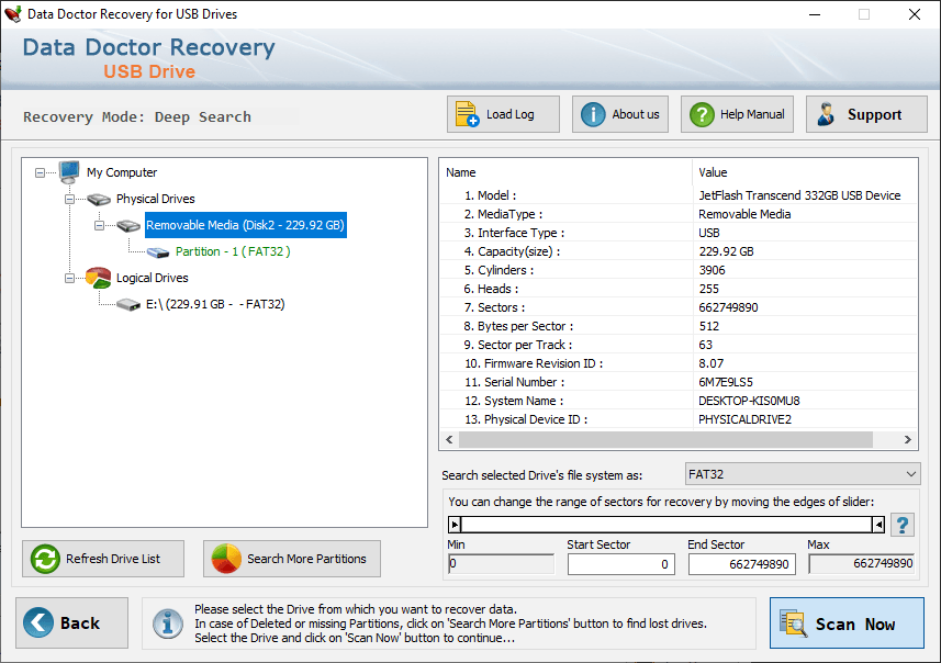 Select Partition